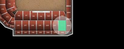 Seat view from Upper