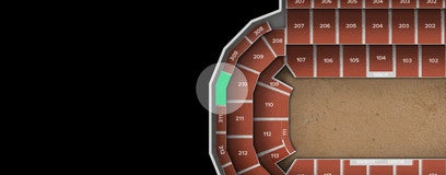 Seat view from Upper