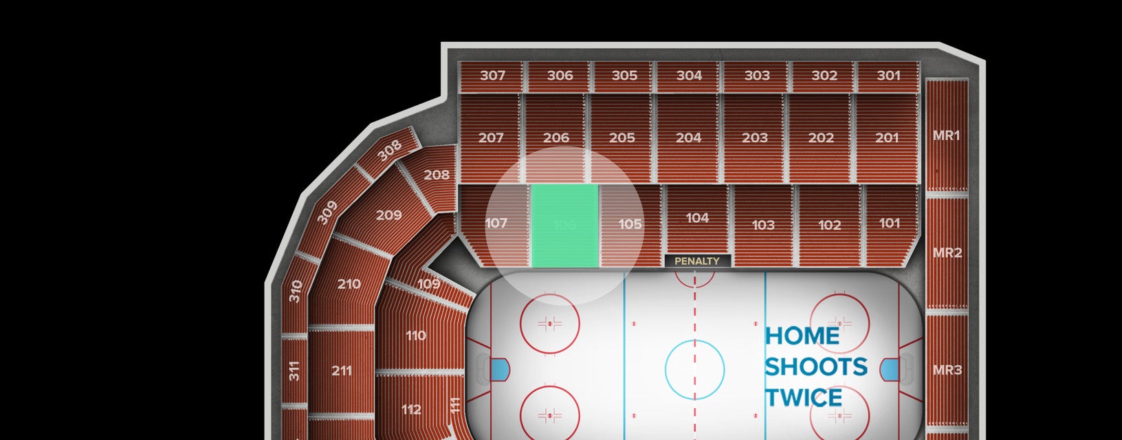 Seat view from Lower