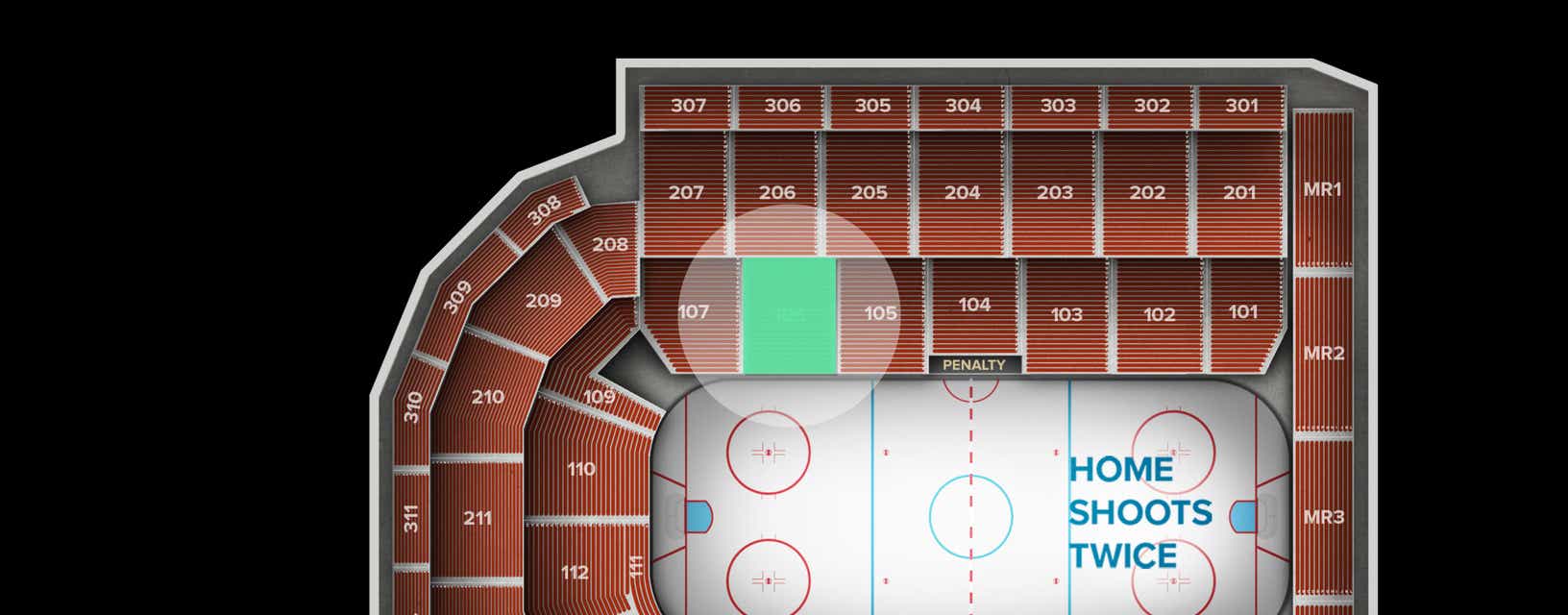 Seat view from Lower