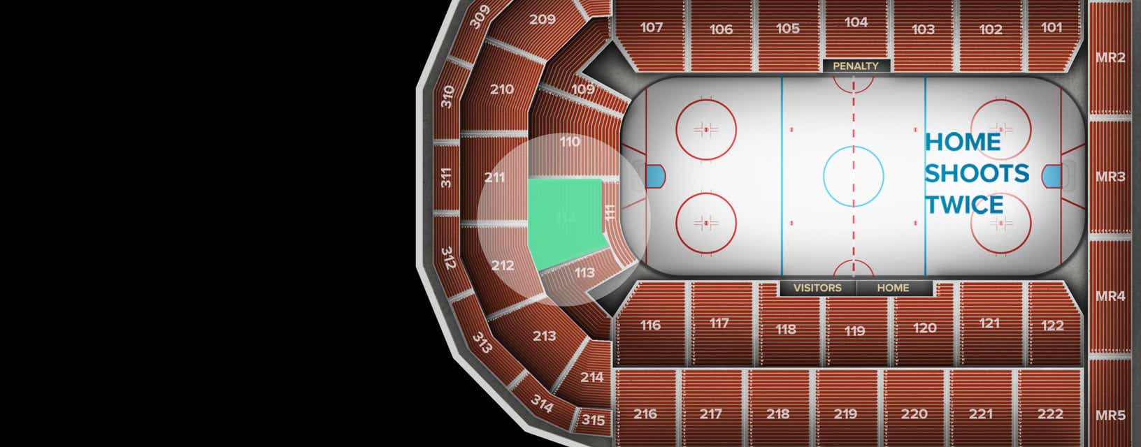 Seat view from Lower