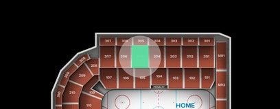 Seat view from Middle