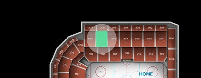 Seat view from Middle