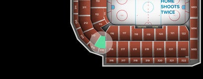 Seat view from Middle