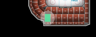 Seat view from Middle