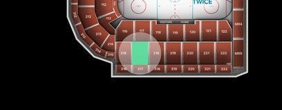 Seat view from Middle