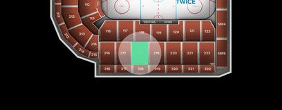 Seat view from Middle