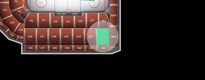 Seat view from Middle