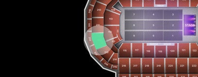 Seat view from Upper