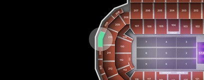 Seat view from Upper
