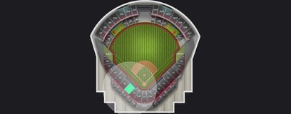 Seat view from Left Field