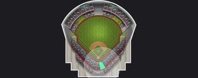 Seat view from Home Plate