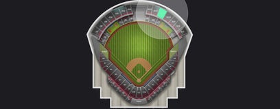 Seat view from Outfield