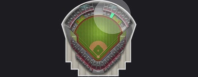 Seat view from Outfield