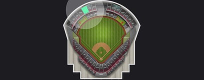 Seat view from Outfield