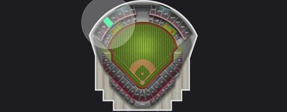 Seat view from Outfield