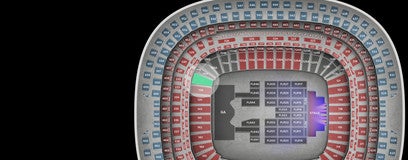 Seat view from 
