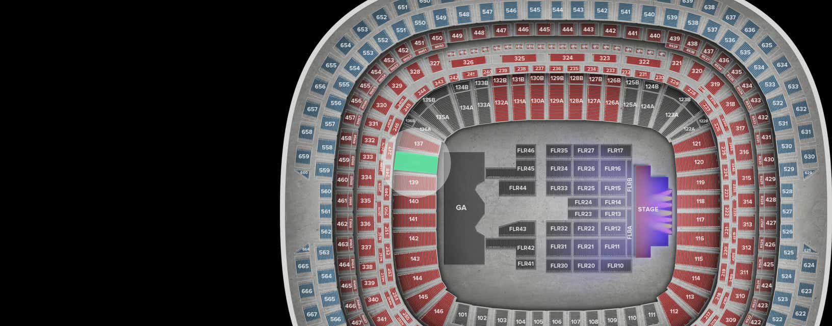 Seat view from Lower
