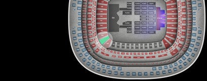 Seat view from 