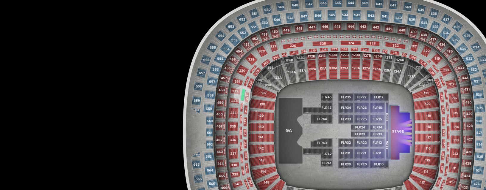 Seat view from Lower