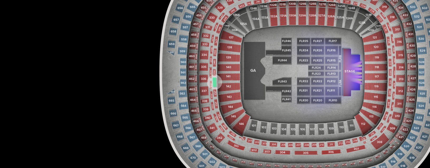 Seat view from Lower
