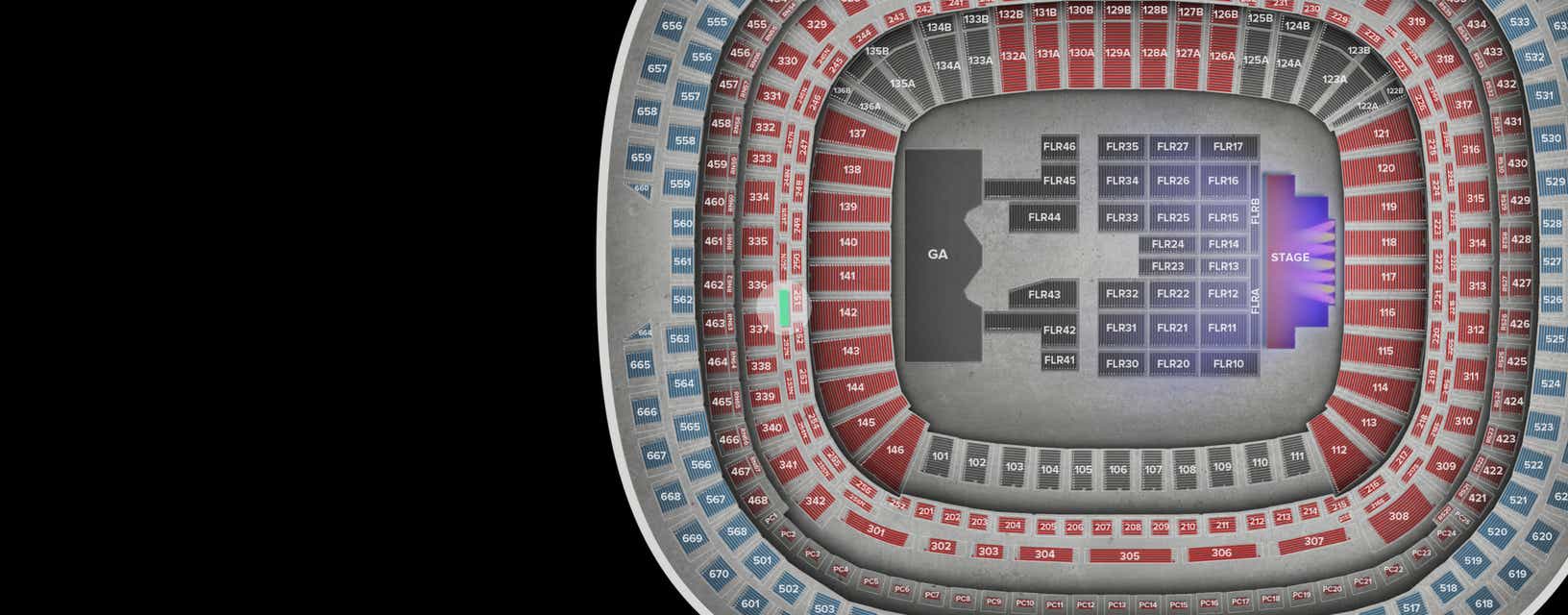 Seat view from Lower