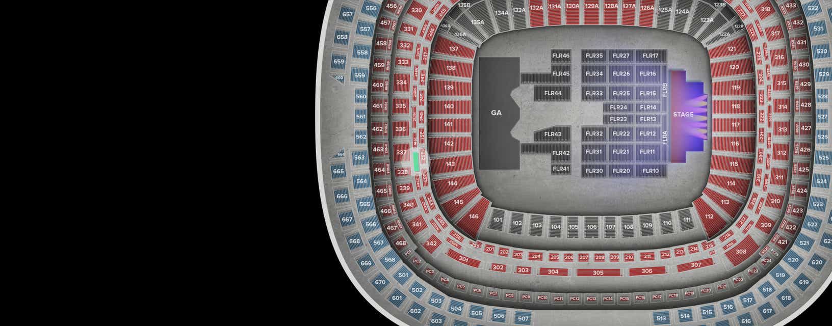 Seat view from Lower