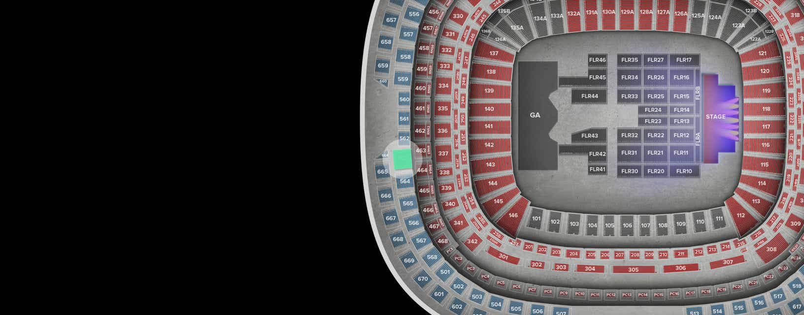 Seat view from Upper