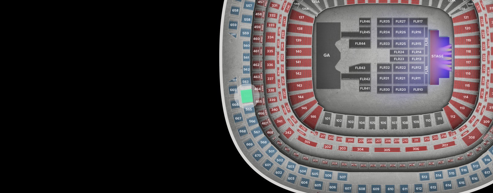 Seat view from Upper