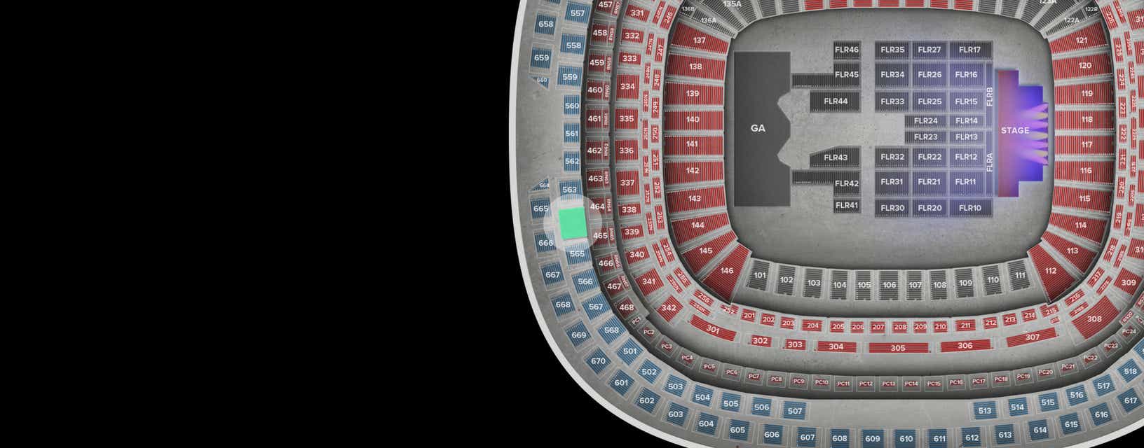 Seat view from Upper