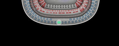 Seat view from Upper