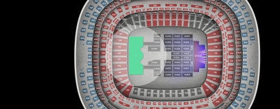 Seat view from General Admission