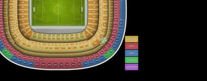 Seat view from RS21