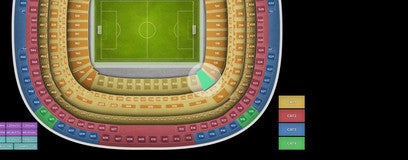 Seat view from 112