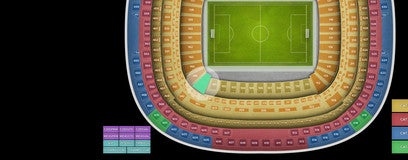 Seat view from 146