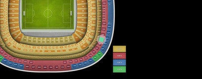 Seat view from Upper