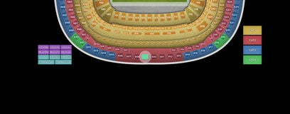 Seat view from Upper