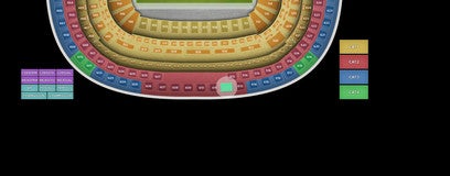 Seat view from Upper