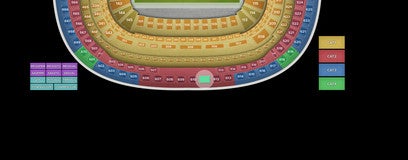 Seat view from Upper