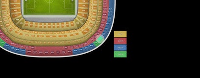Seat view from Upper