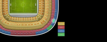 Seat view from Upper