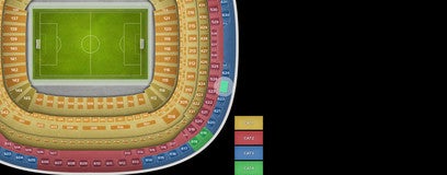 Seat view from Upper