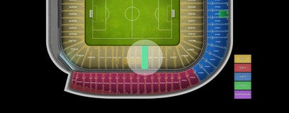 Seat view from Club