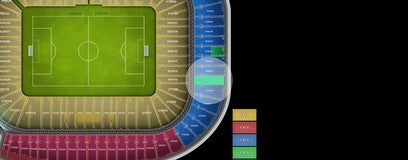 Seat view from Upper