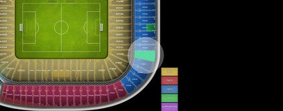 Seat view from Upper
