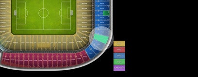 Seat view from Upper