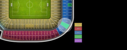 Seat view from Upper
