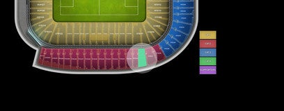 Seat view from Upper