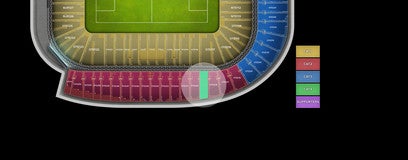 Seat view from Upper
