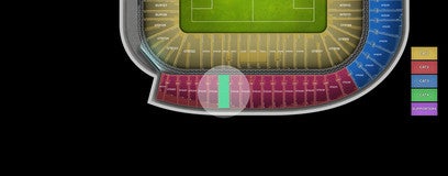 Seat view from Upper